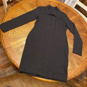 White birch dress with peekaboo